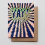 Holographic YAY! card