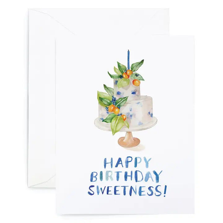 Sweetness Birthday Cake Card