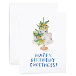 Sweetness Birthday Cake Card