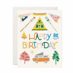 Camping A-Frame Birthday
