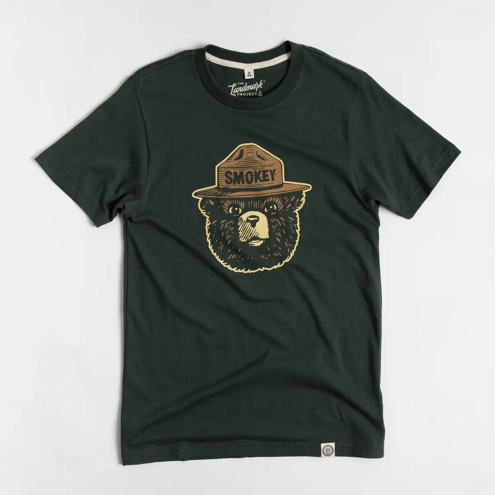 Smokey Logo Tee Dark Pine