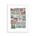 Carytown Art Print