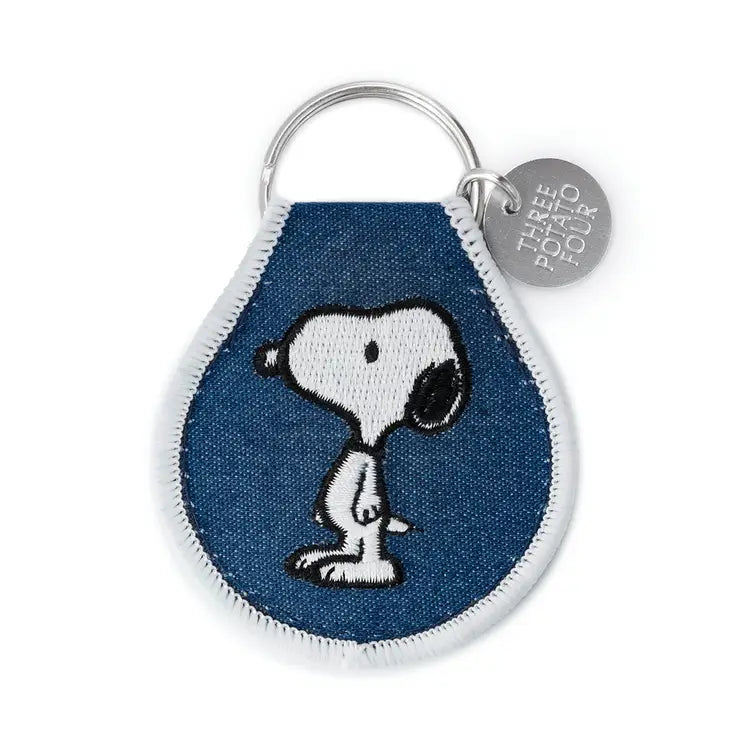 Snoopy Patch Keychain