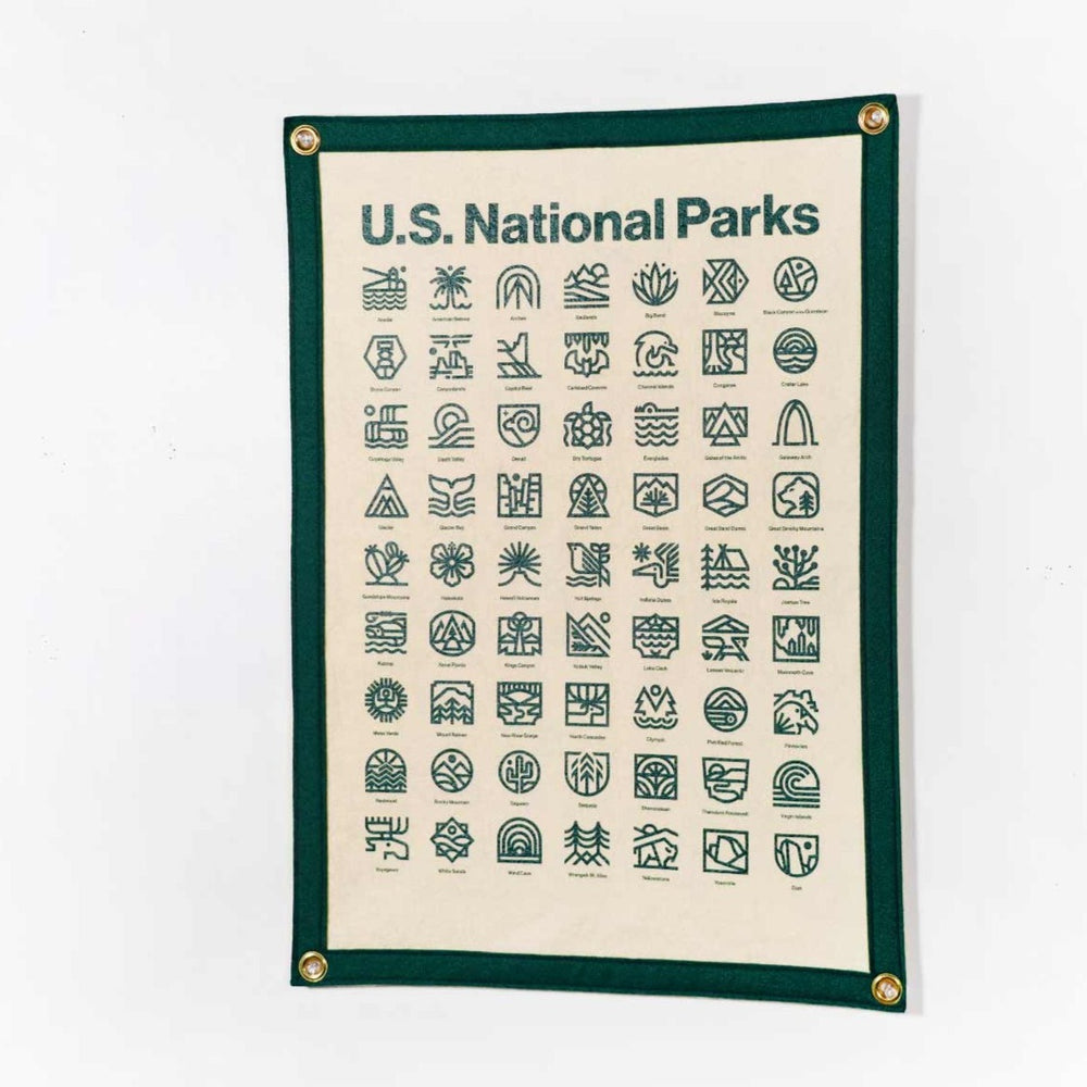 National Parks Camp Flag