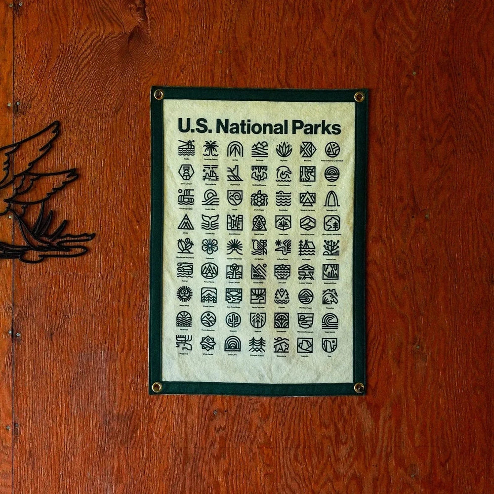 National Parks Camp Flag