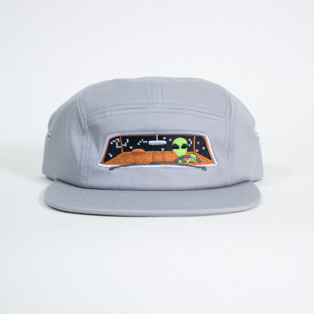 UFO Drive-By 5 panel hat (grey)