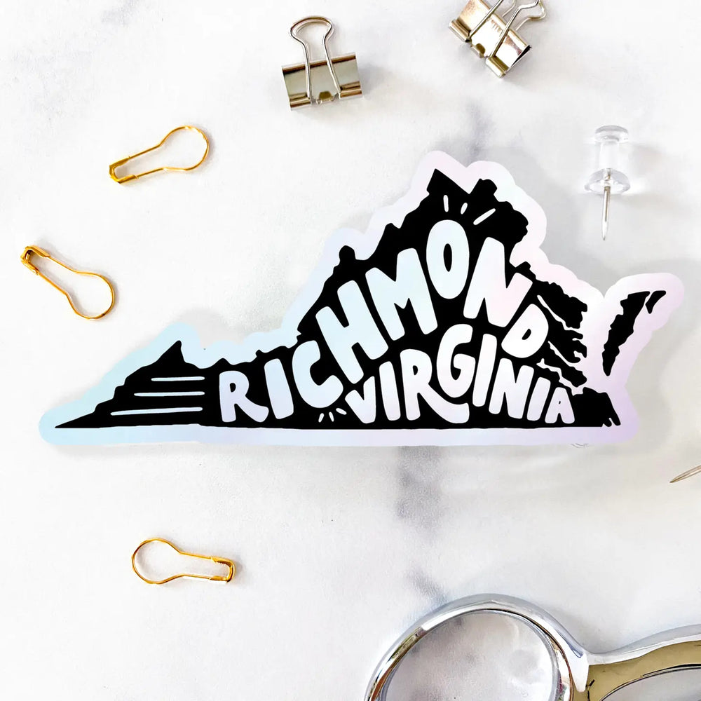 Richmond Holographic Vinyl Sticker