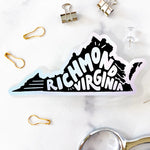 Richmond Holographic Vinyl Sticker