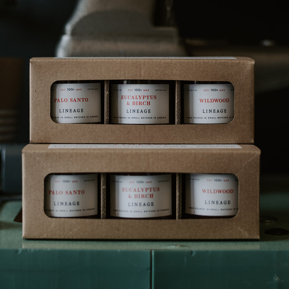 Candle Gift Set - Nature Collection