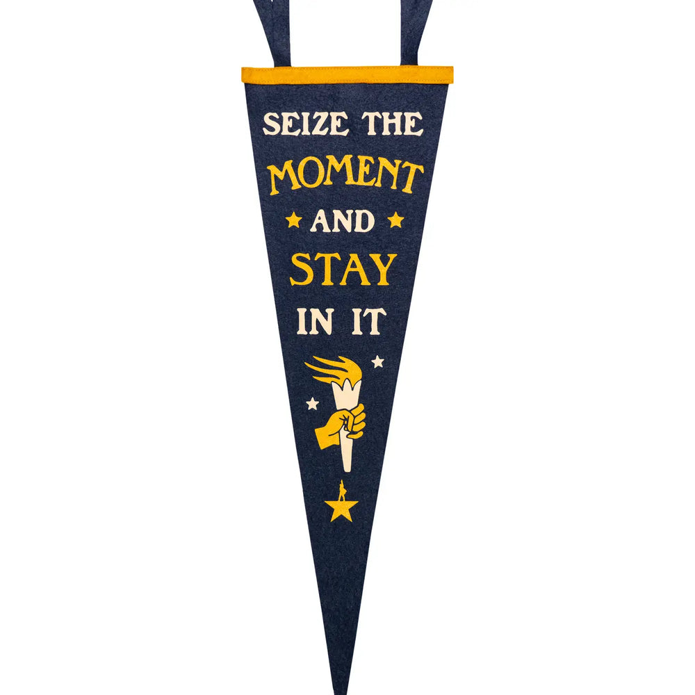 Seize The Moment Pennant
