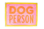 Dog Person Camp Flag