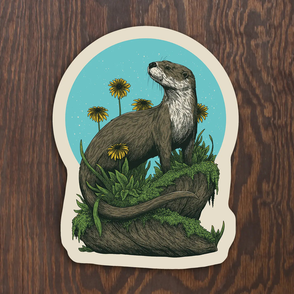 River Otter Sticker