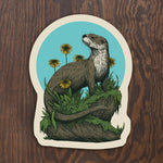 River Otter Sticker