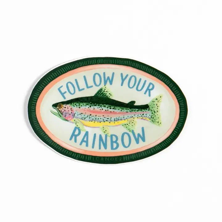 Follow Your Rainbow Decal Sticker