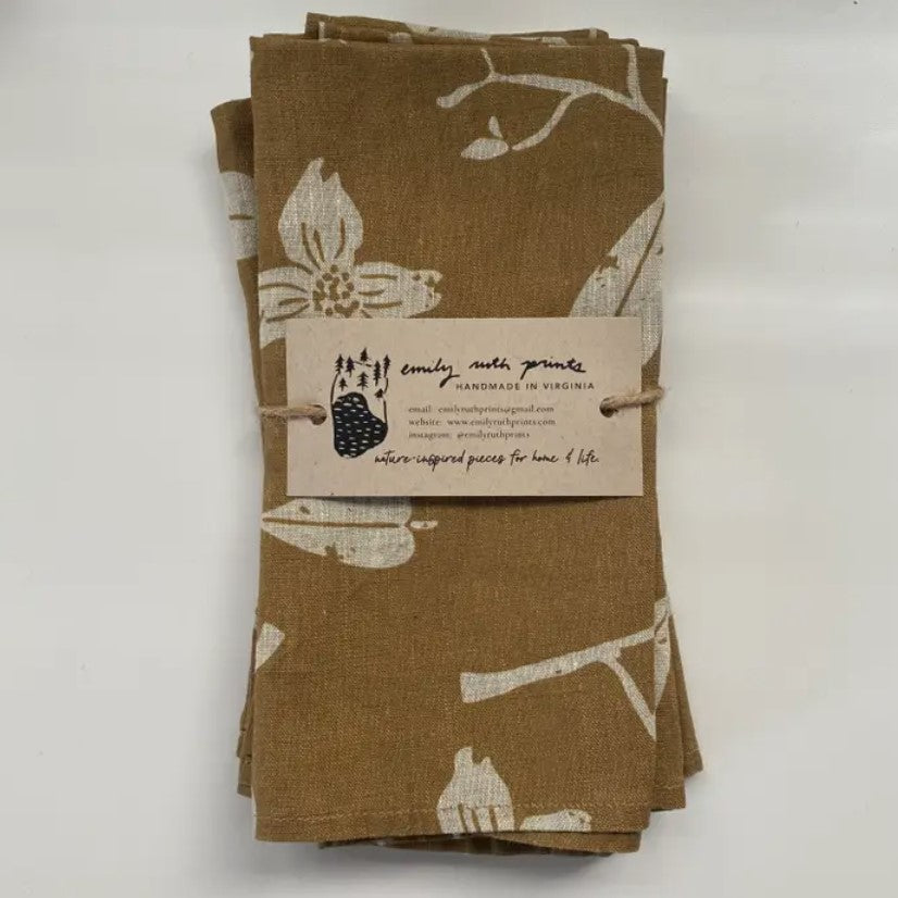 Emily Ruth Linen Napkins, Set of 2