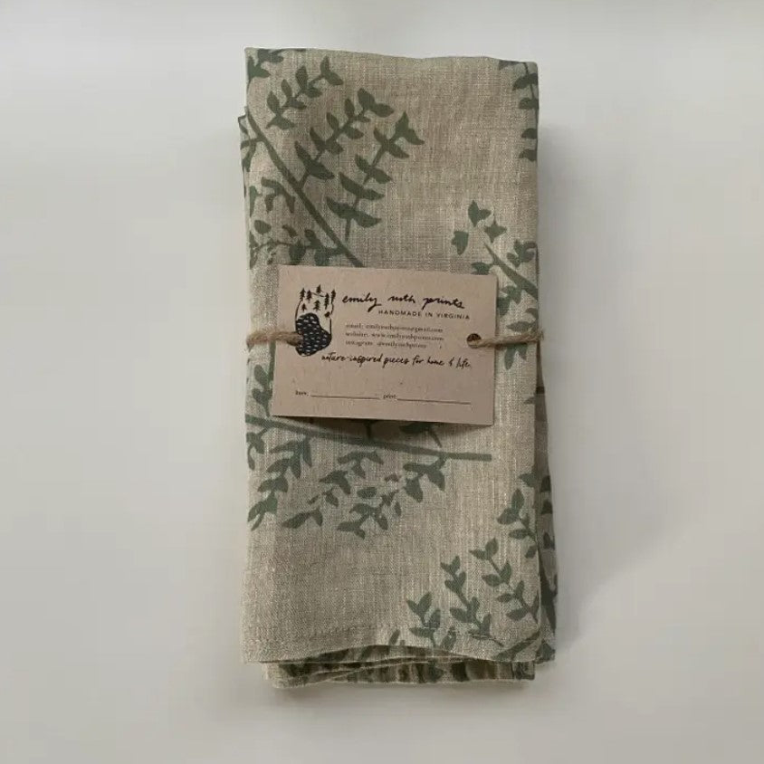 Emily Ruth Linen Napkins, Set of 2