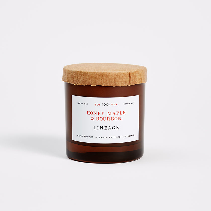 Honey Maple & Bourbon Candle