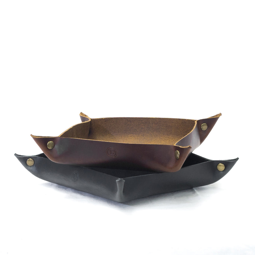 Leather Valet Tray