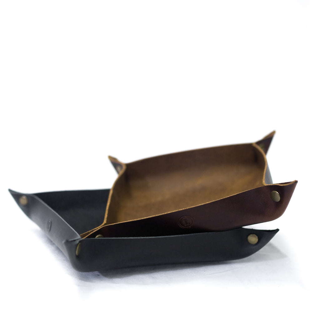 Leather Valet Tray