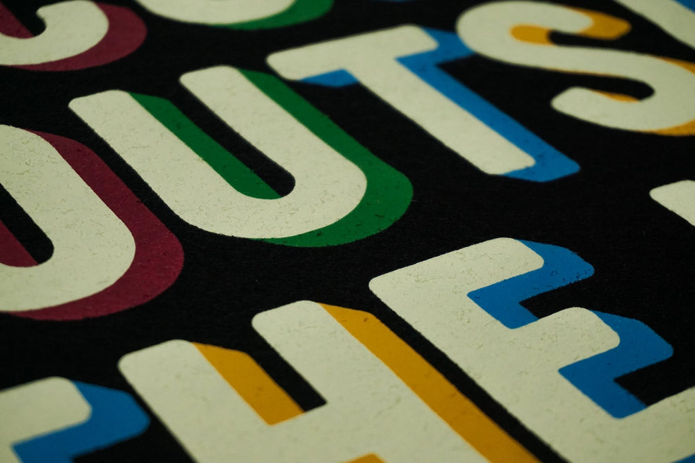 Color Outside the Lines Flag