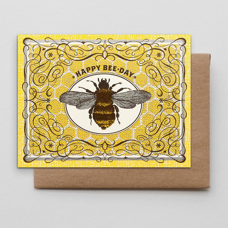 Happy Bee Day Card