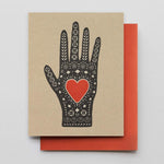 Heart In Hand Card
