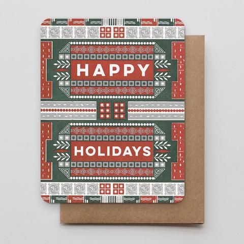 Happy Holidays Ornamental