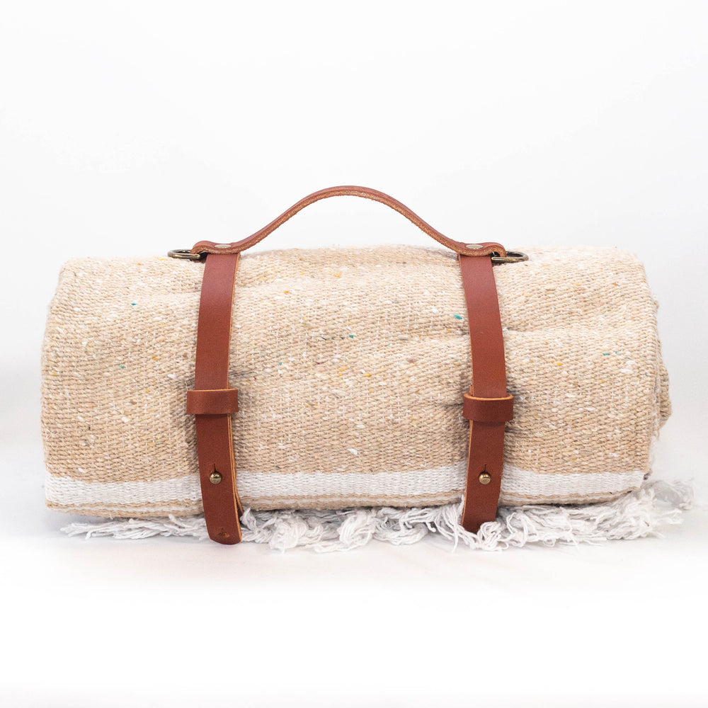 Leather Blanket Carrier