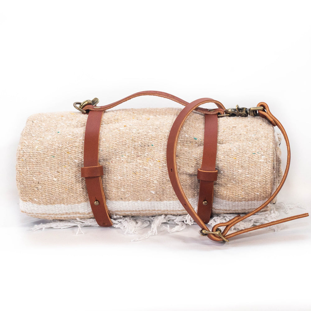 Leather Blanket Carrier