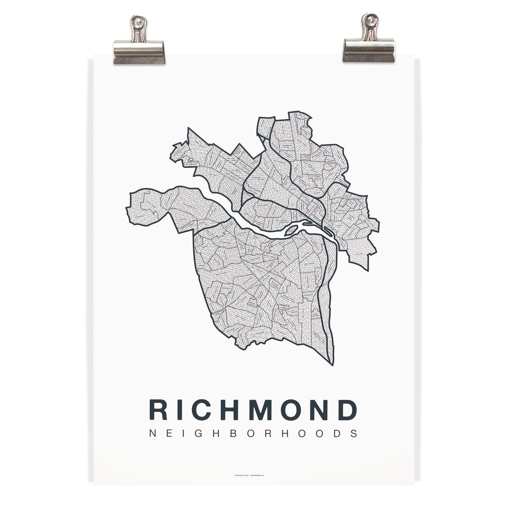 Richmond Neighborhood Map