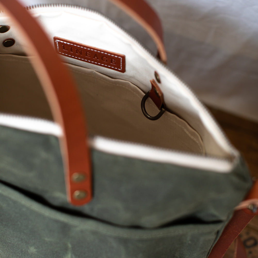 Rapidan Crossbody Tote - Olive