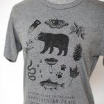 Appalachian Trail T-shirt - Heather Charcoal