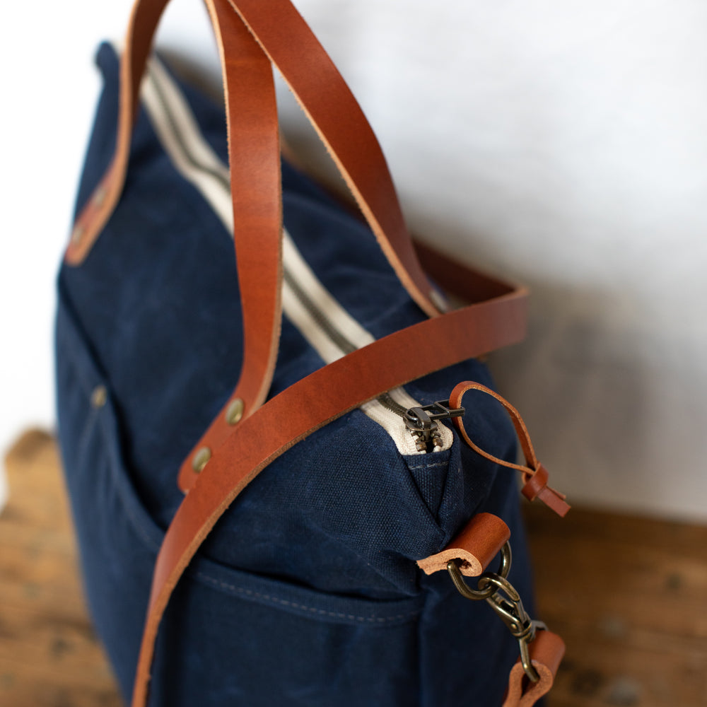 Rapidan Crossbody Tote - Navy