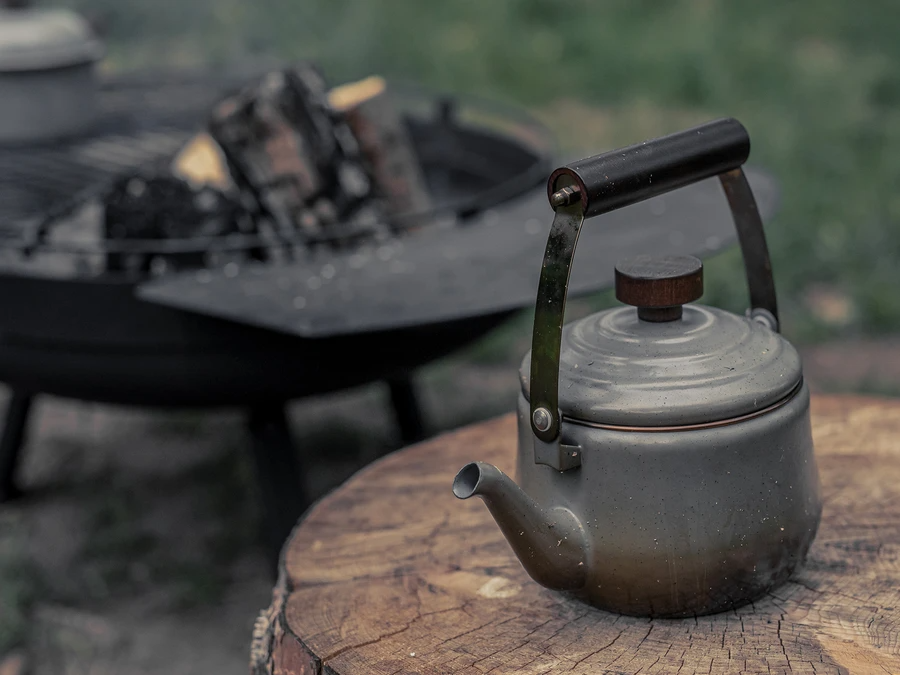 Enamel Teapot