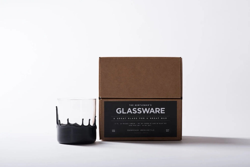 Wax Dipped Whiskey Glasses