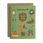 Best Dad Camp Card