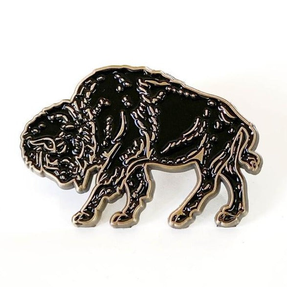 Bison Enamel Pin