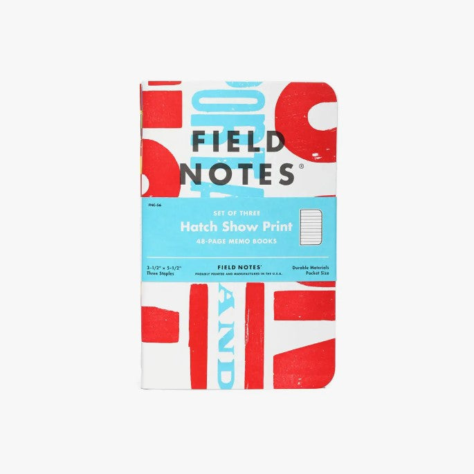 Field Notes - Hatch Show Print