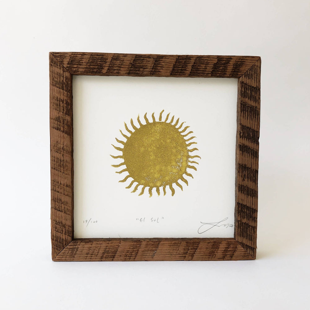 Reclaimed Wood Frame