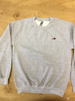 Dogwood & Cardinal Sweatshirt - Gray & Crimson