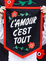 L'amour C'est Tout Camp Flag