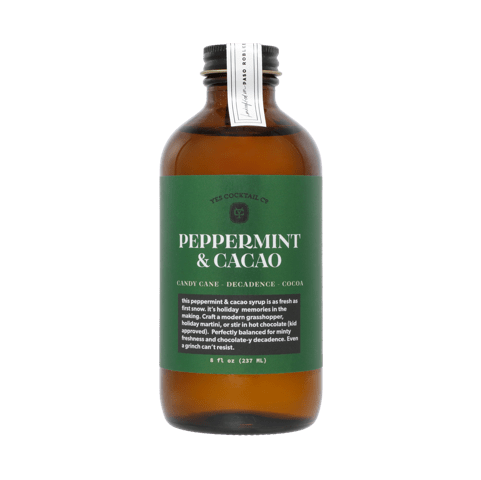 Peppermint and Cacao Syrup