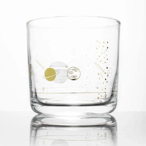 Solar System Whiskey Glass