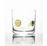 Solar System Whiskey Glass