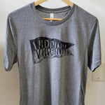 Virginia Flag T-shirt - Heather Grey